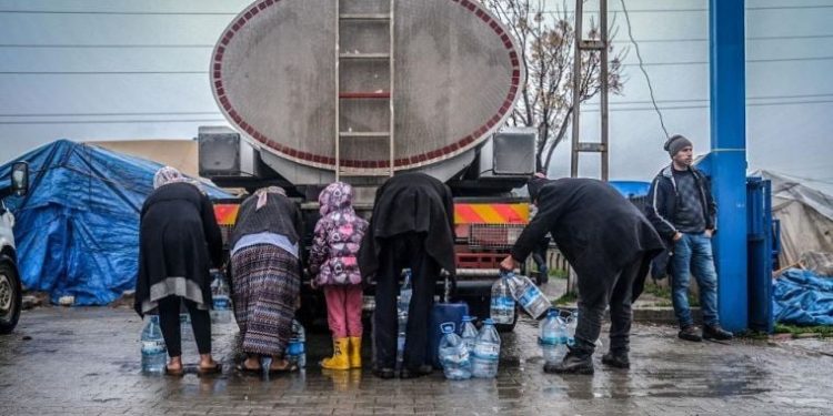 Deprem bölgesinde suya erişim ne durumda?