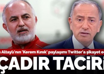 Fatih Altaylı’nın ‘Kerem Kınık’ paylaşımı Twitter’a şikayet edildi: ‘Peki biz seni kime şikayet edelim?’