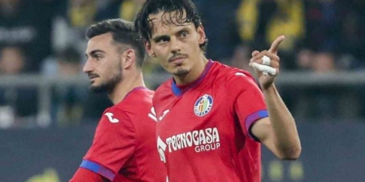 Milli futbolcu Enes Ünal İspanya’yı salladı