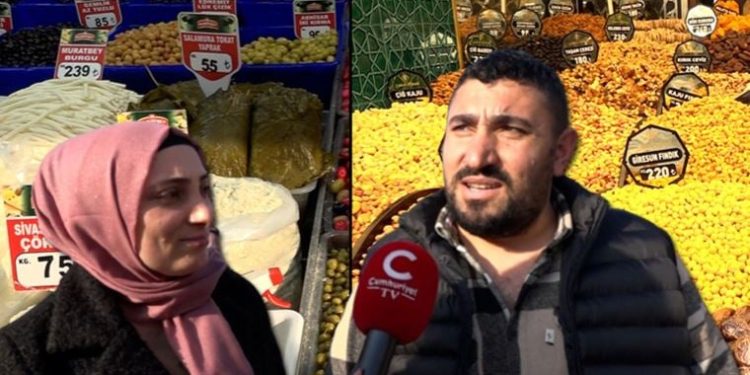 Ramazan geldi fiyatlar el yakıyor, esnaf ve yurttaş Cumhuriyet TV’ye konuştu