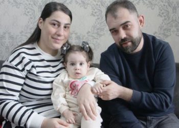 SMA hastası Eliz Lina verdiği mücadeleyi kazandı!