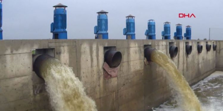 Su baskınlarını engelleyen sistem: Yağmur suyu tahliyesi