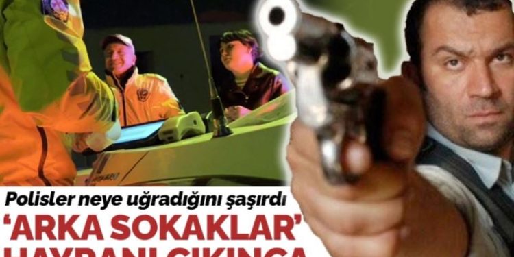Trafik çevirmesinde ‘Arka Sokaklar’ hayranına genç komik anlar yaşattı
