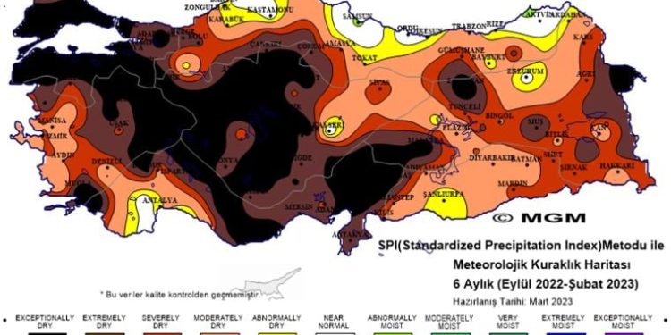 Türkiye kuraklıkta son 8 yılın rekor artışını yaşadı!