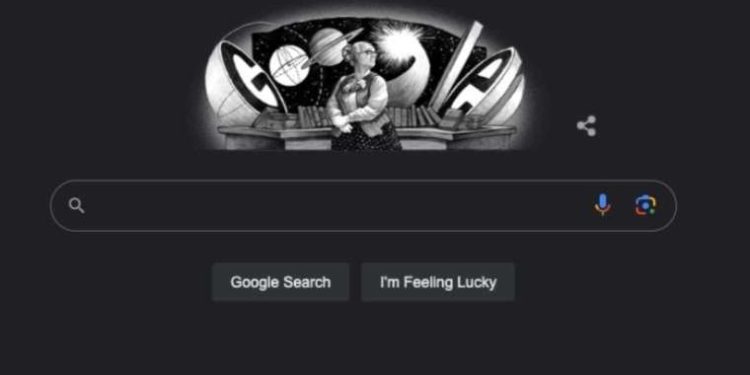 Google Türkiye’nin ilk kadın gök bilimcisini Doodle yaptı