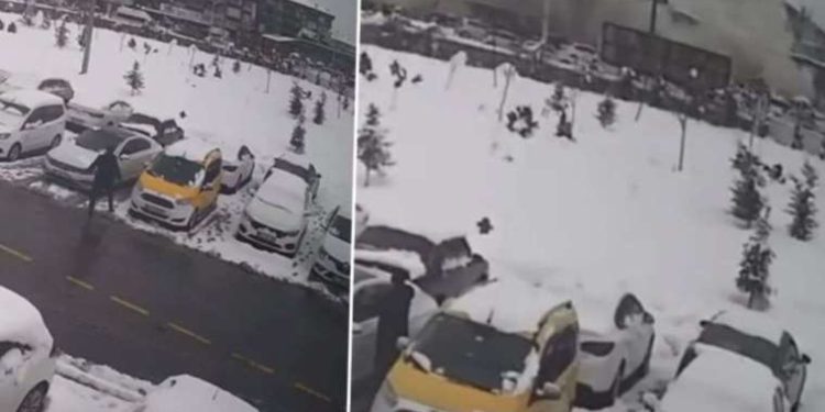 Kahramanmaraş depreminin yeni görüntüleri ortaya çıktı: Malatya’da binalar böyle yerle bir oldu…