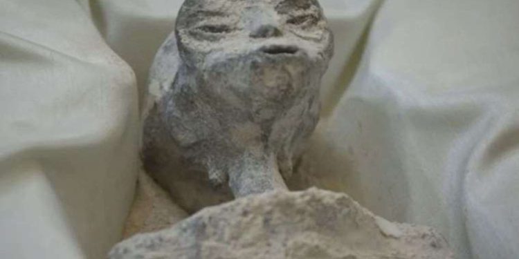 Bir video mumyalanmış uzaylıların gerçekte ne olduğunu gösteriyor
