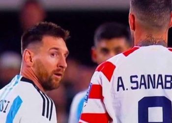 Arjantin – Paraguay maçında şok hareket: Sanabria, Messi’ye tükürdü!
