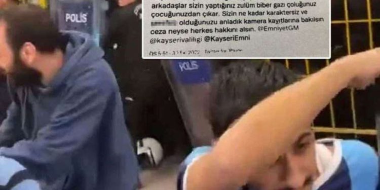 Stadyumda biber gazı sıkan polislerle ilgili paylaşıma ‘hakaret’ten para cezası